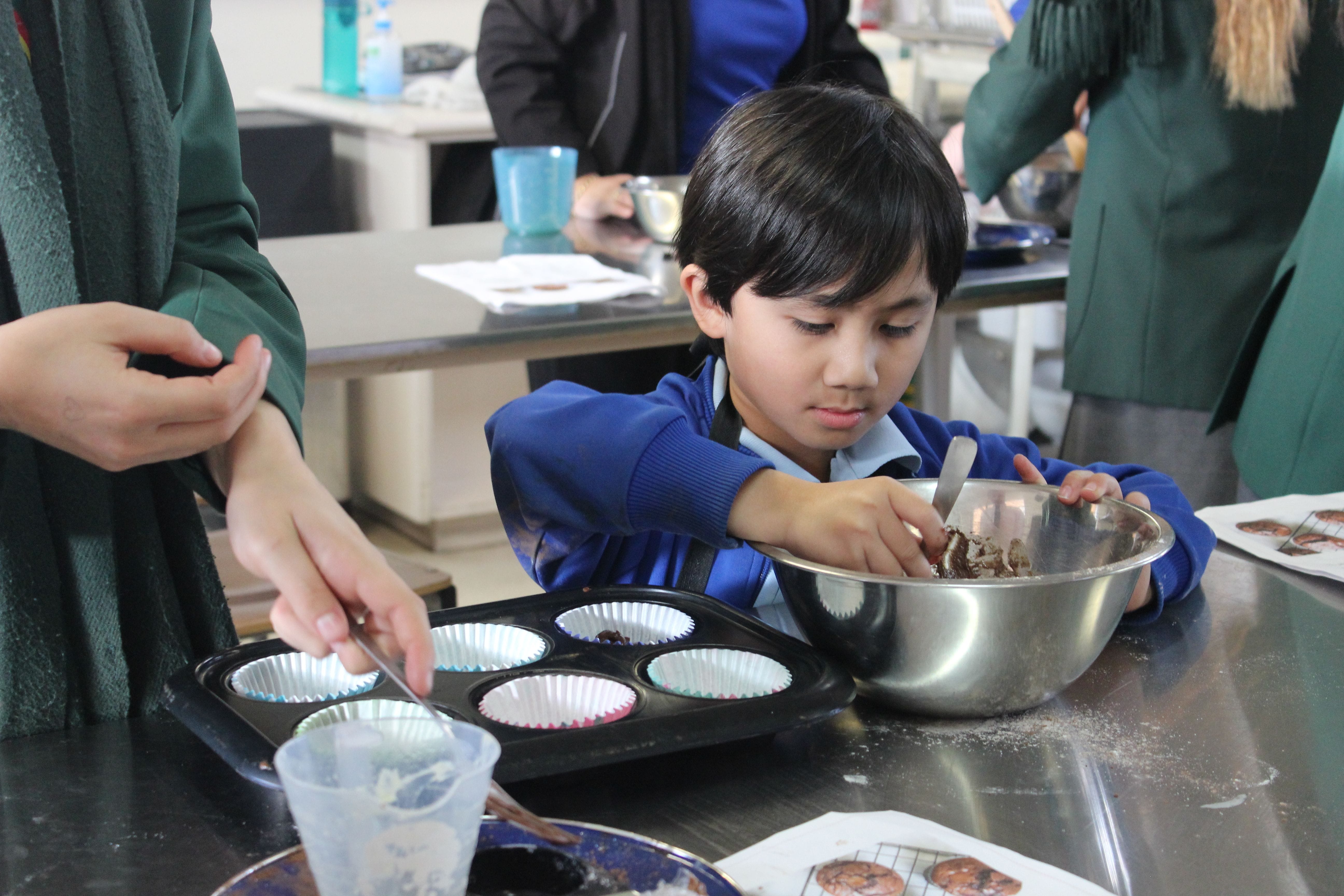 A recipe for success: Good Shepherd students cooking adventure at La Salle College A recipe for success: Good Shepherd students cooking adventure at La Salle College